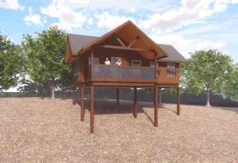 Tree House Village Cabin